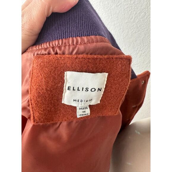 Ellison Women's Bomber Varsity Jacket - Picture 4 of 5
